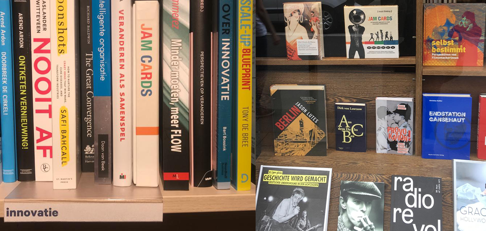 Buchhandlung König in Köln, Boekhandel Scheltema in Amsterdam, Boekhandel Donner in Rotterdam